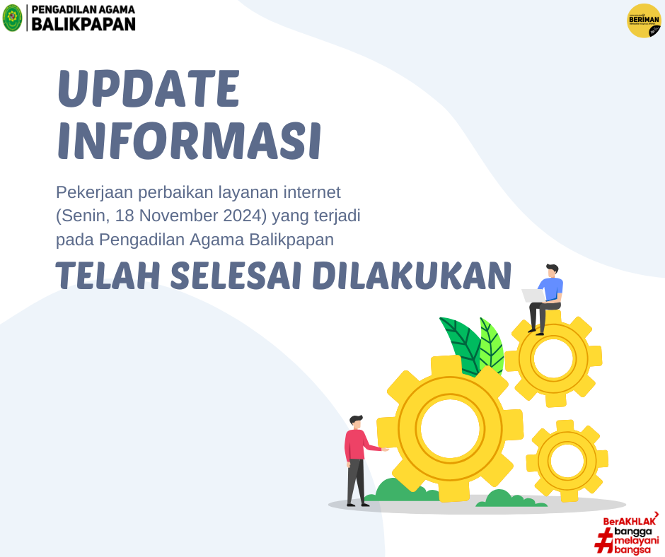 Colored Illustration System Maintenance Facebook Post